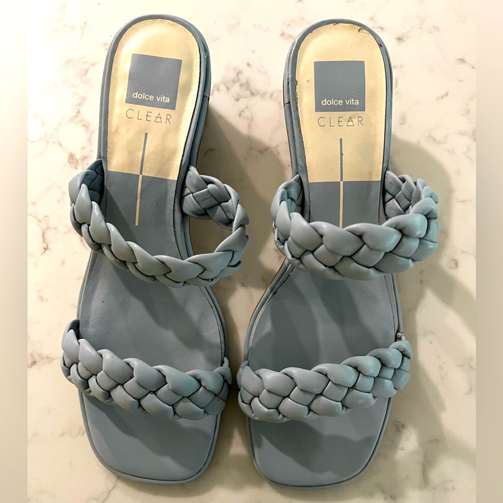Dolce Vita braided heels